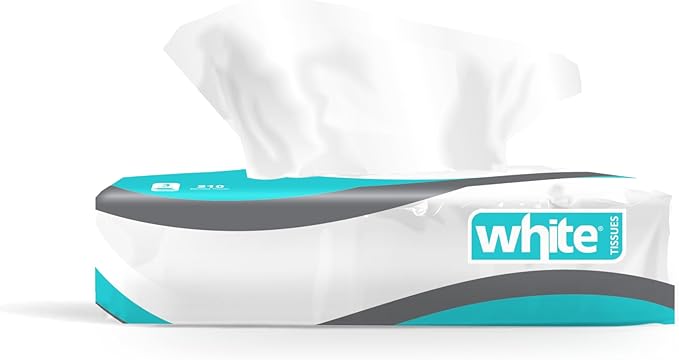White Flexi 210 Facial Tissues